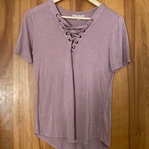 mudd long tee in size medium